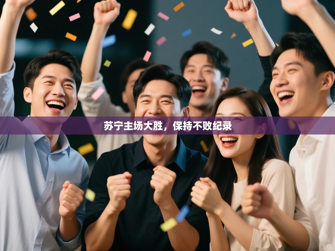 苏宁主场大胜，保持不败纪录  第2张